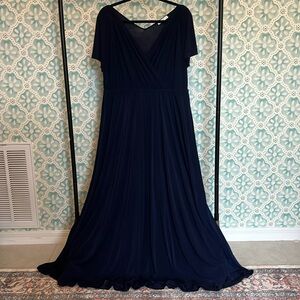 Kho Kho navy maxi evening maxi dress